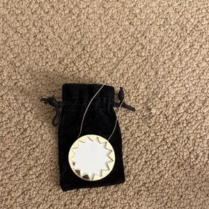 House of Harlow 1960 Gold and White Necklace